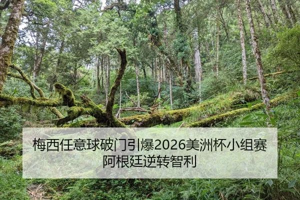 梅西任意球破门引爆2026美洲杯小组赛阿根廷逆转智利
